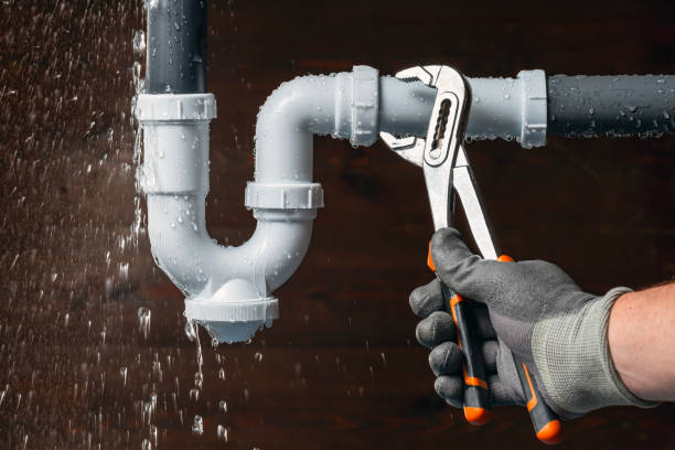 Professional Emergency Plumber technician working in Kenney, IL